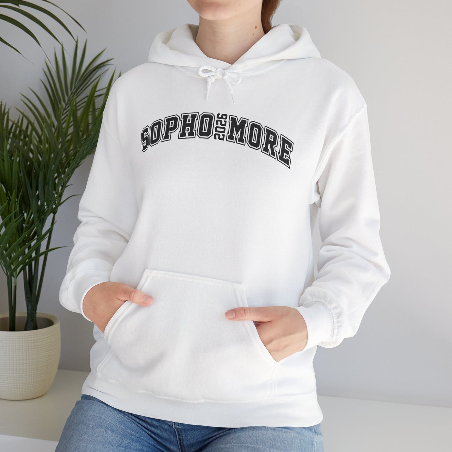 Sophomore Year Unisex Hooded Sweatshirt | Cozy College Apparel, Graduation Gift, Student Hoodie, Class of 2025, Back to School Outfit