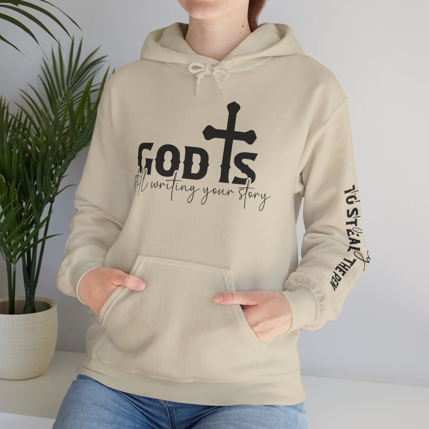 Inspirational Christian Hoodie, Cozy Sweatshirt, God’s Story Apparel, Faith-Based Gift, Unisex Warm Layer
