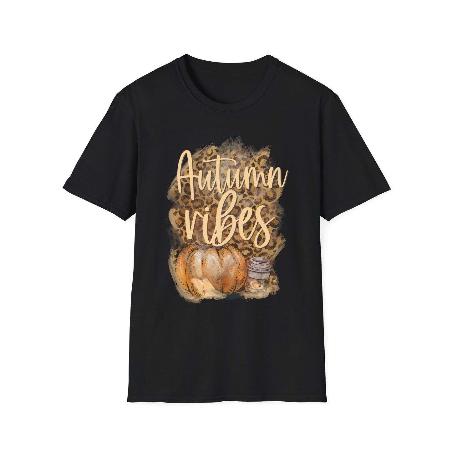 Autumn Vibes Unisex T-Shirt | Fall Fashion, Harvest Tee, Cozy Outfit, Seasonal Apparel, Gift for Thanksgiving