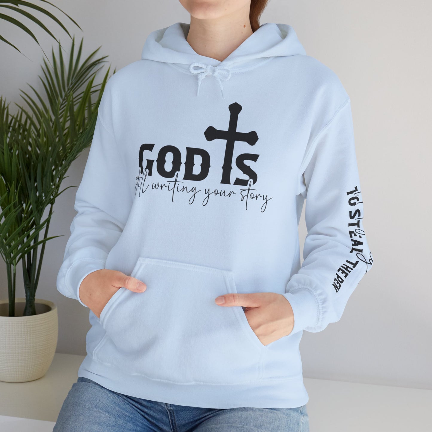 Inspirational Christian Hoodie, Cozy Sweatshirt, God’s Story Apparel, Faith-Based Gift, Unisex Warm Layer