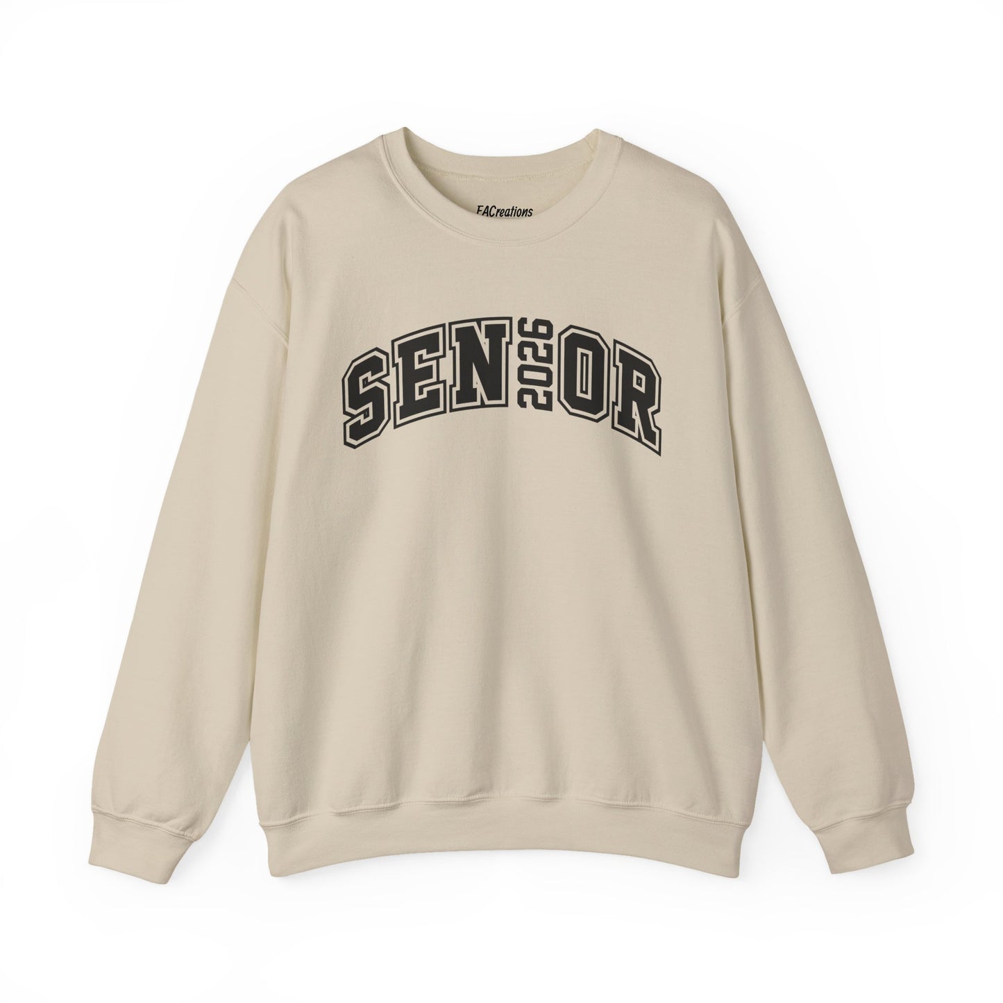 2026 Senior Crewneck Sweatshirt, Unisex Graduation Sweatshirt, Class of 2026 Sweatshirt, Senior Year Apparel, Comfy Graduation Gift