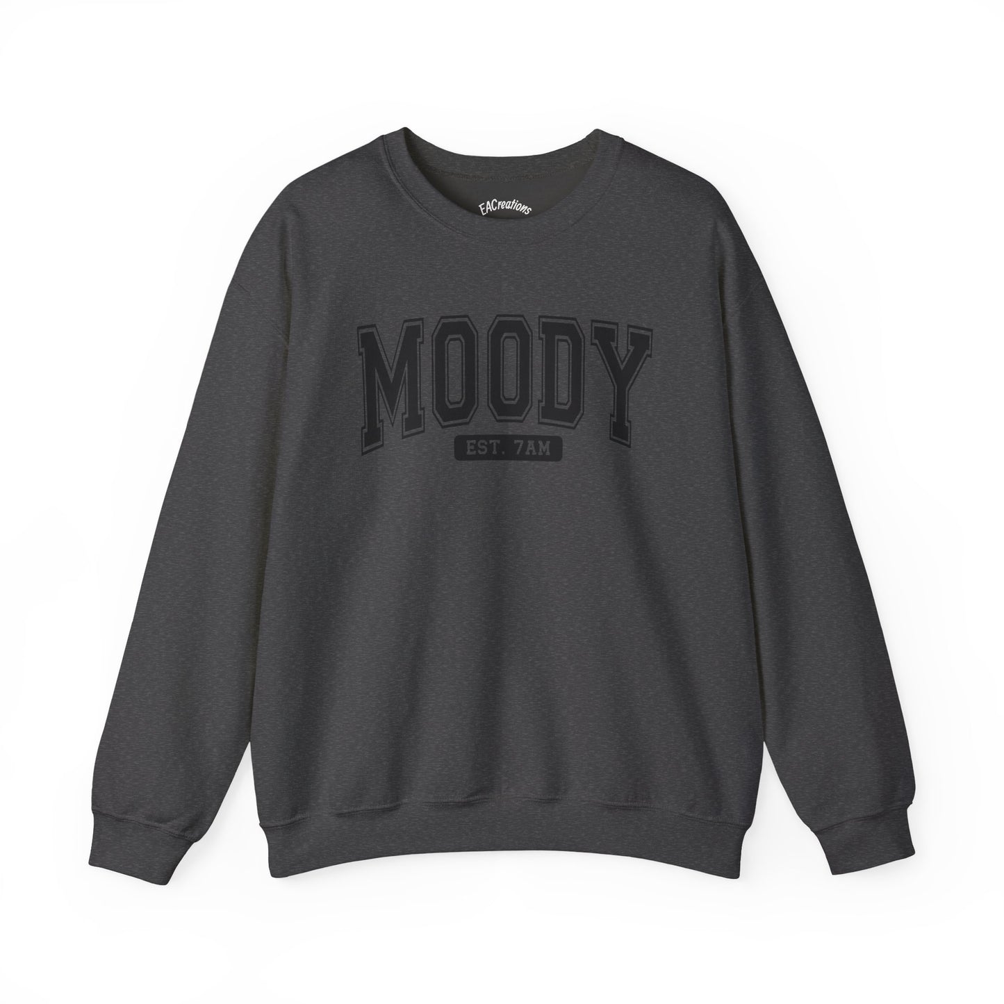 Moody Crewneck Sweatshirt for Every Mood, Cozy Layer for Fall, Gift for Friends, Casual Style, Unisex Fashion