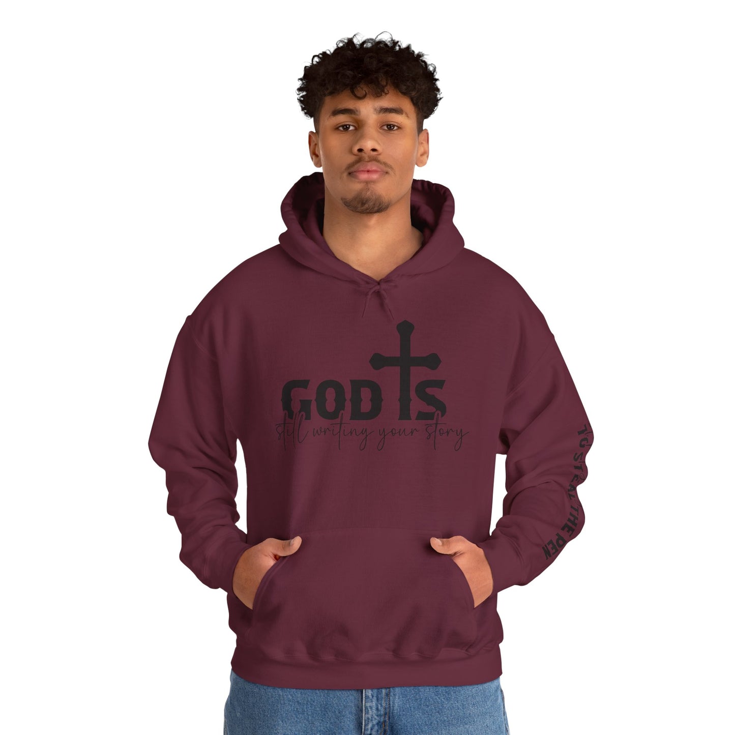 Inspirational Christian Hoodie, Cozy Sweatshirt, God’s Story Apparel, Faith-Based Gift, Unisex Warm Layer