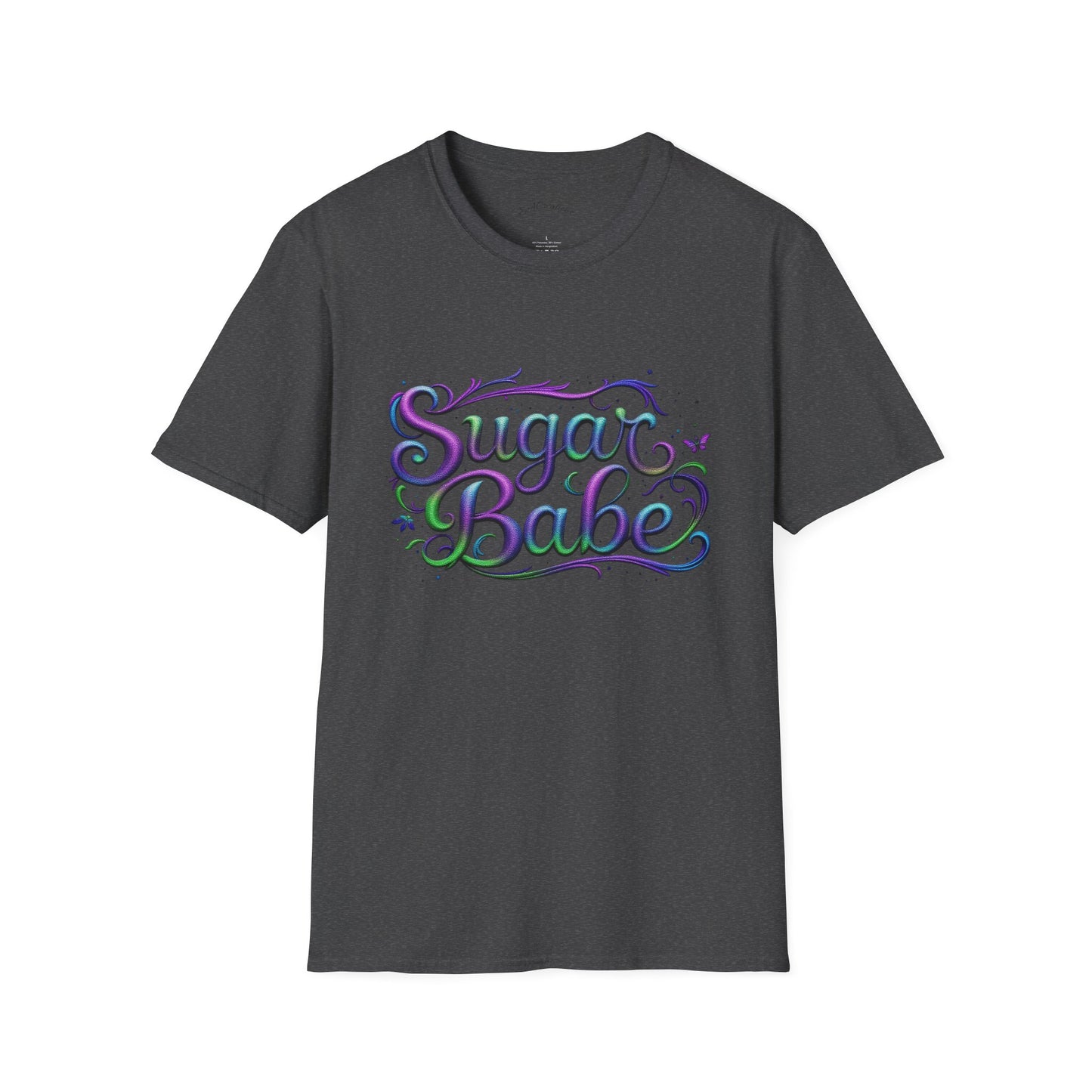 Sugar Babe Unisex Softstyle T-Shirt, Cute Graphic Tee, Casual Wear, Gift for Her, Spring Fashion, Trendy Top