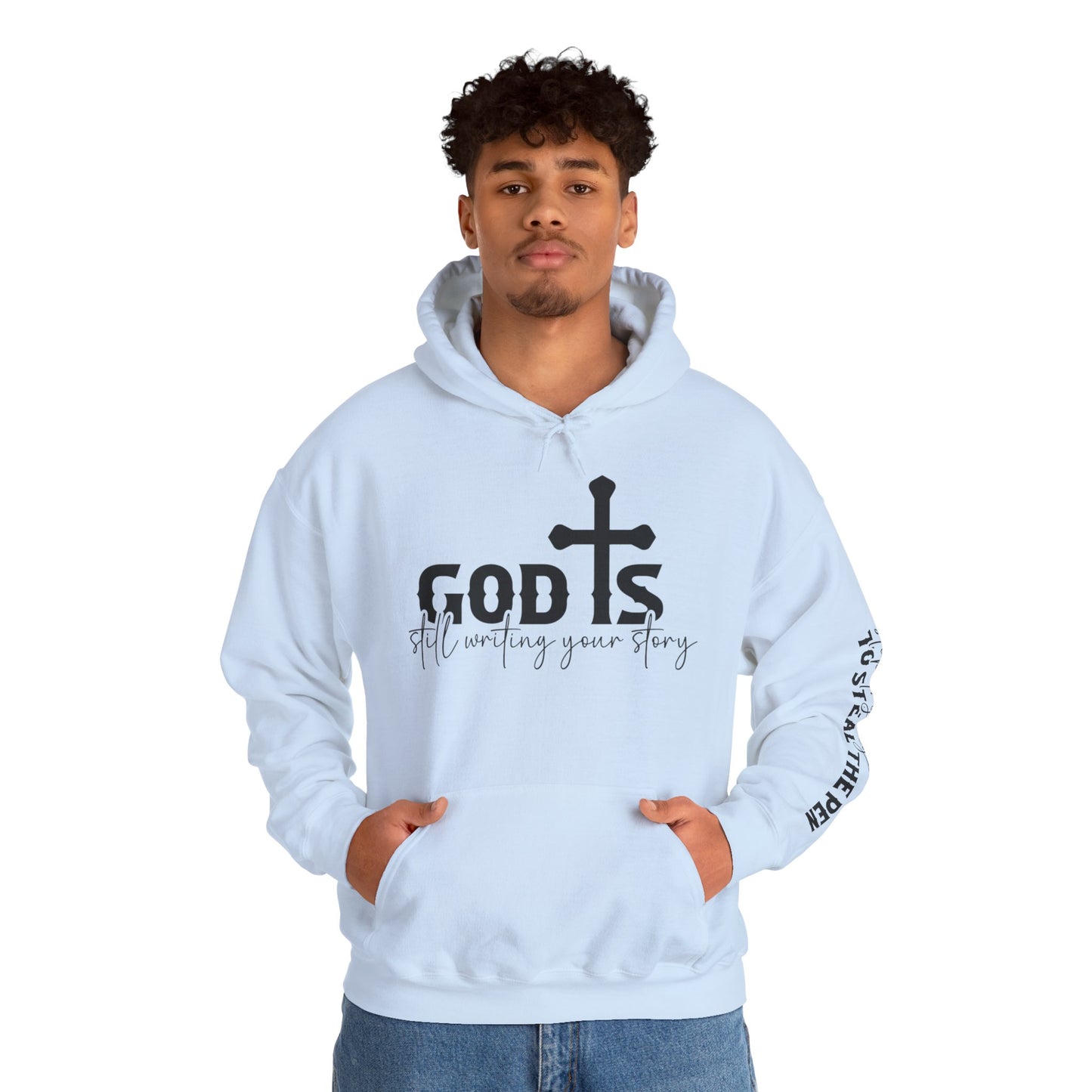 Inspirational Christian Hoodie, Cozy Sweatshirt, God’s Story Apparel, Faith-Based Gift, Unisex Warm Layer