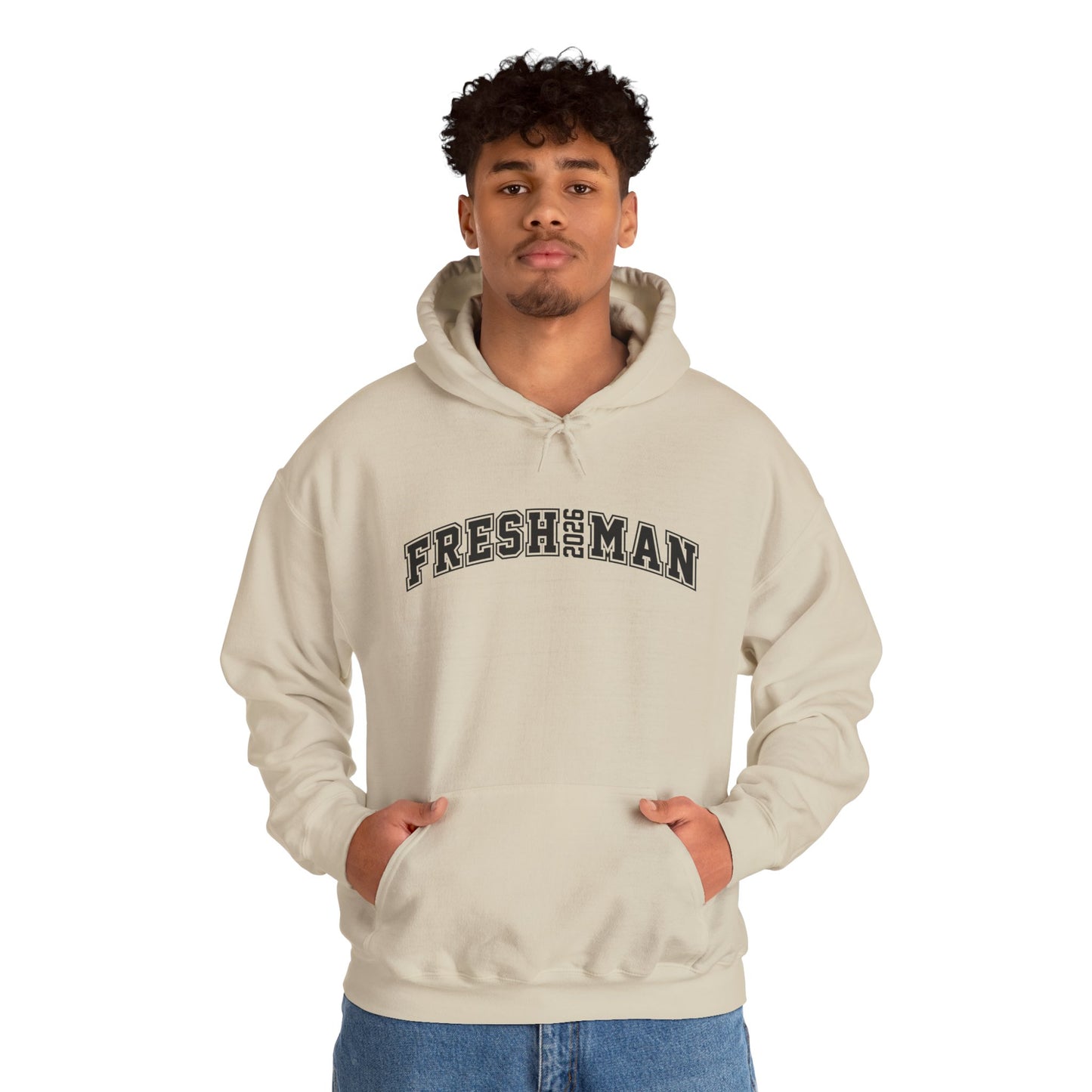 Freshman Unisex Hoodie, College Sweatshirt, Back to School Apparel, Class of 2026, Trendy Gift for Students