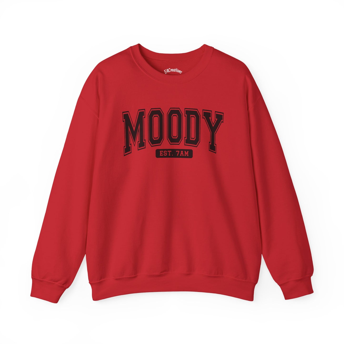 Moody Crewneck Sweatshirt for Every Mood, Cozy Layer for Fall, Gift for Friends, Casual Style, Unisex Fashion