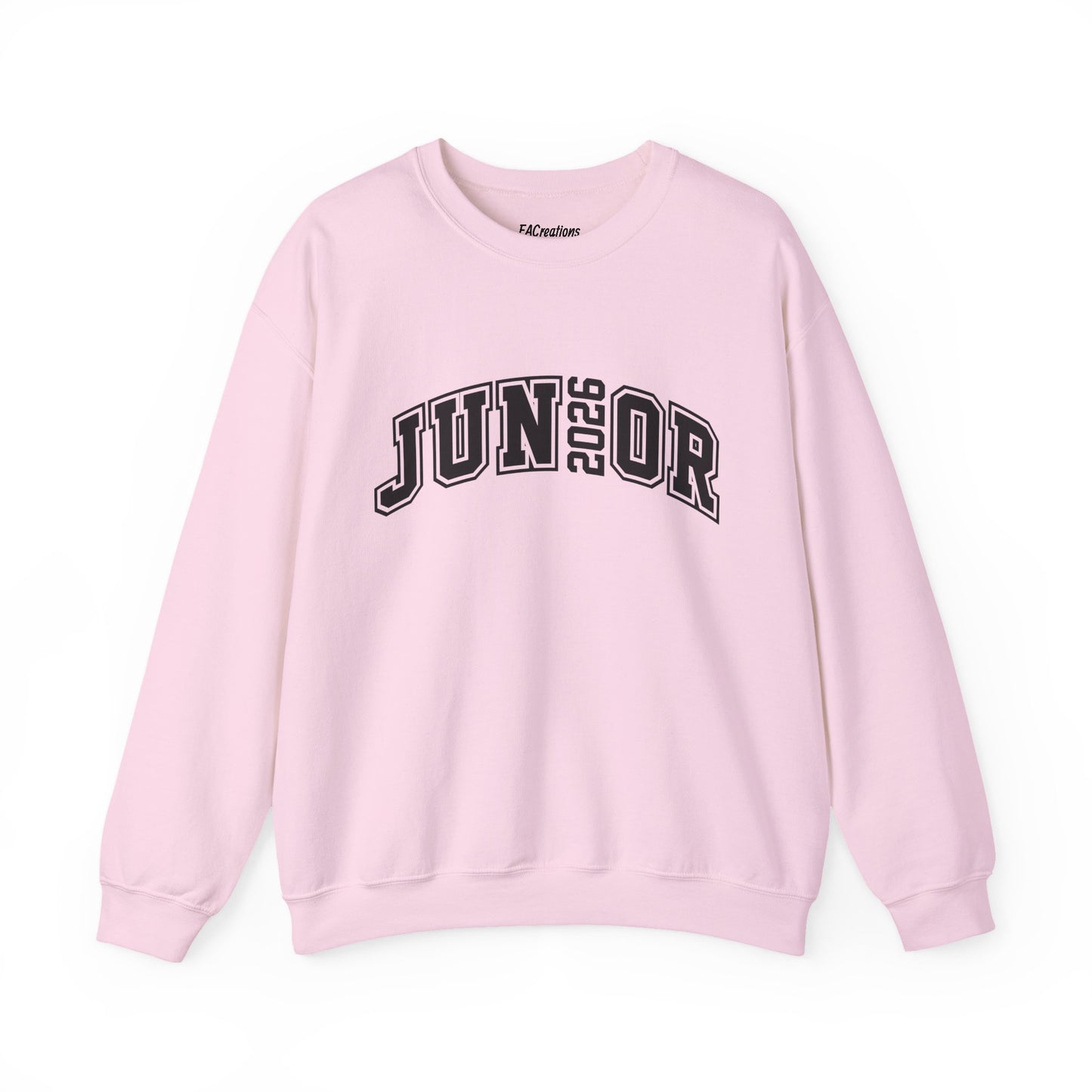 Junior 2026 Crewneck Sweatshirt | Trendy Unisex Gift for Graduates | Cozy Casual Wear | Class of 2026 Apparel | Back to School Fashion