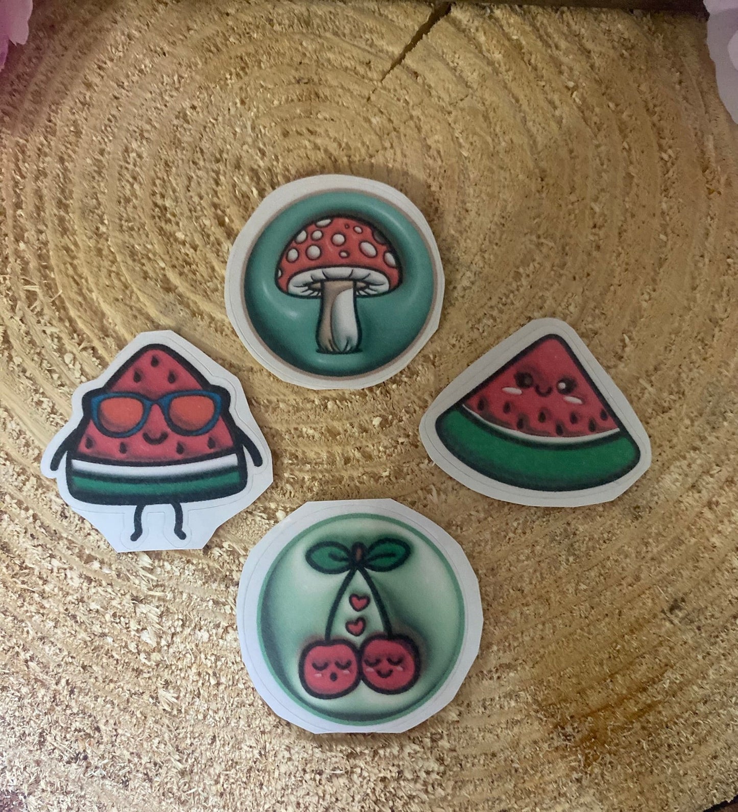 Fruit sticker set