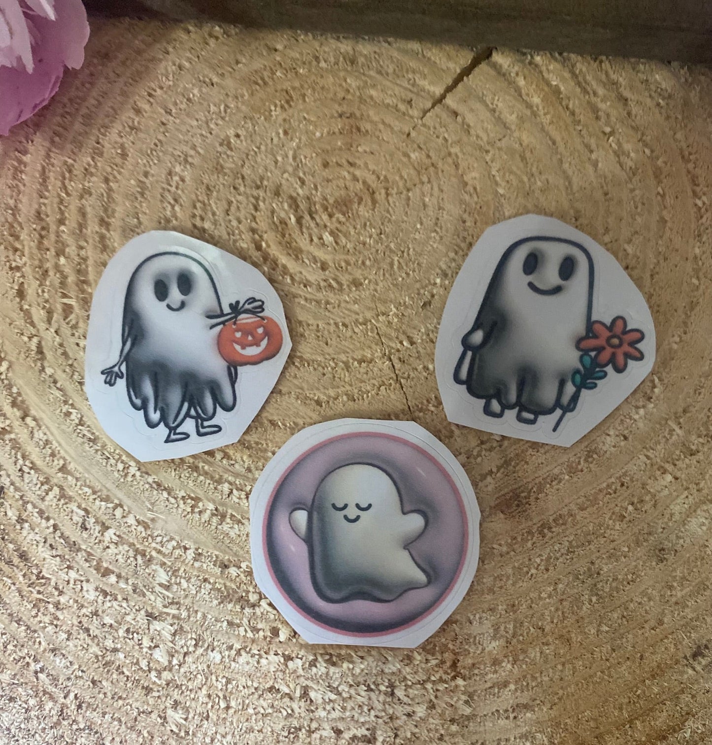 Ghost sticker set