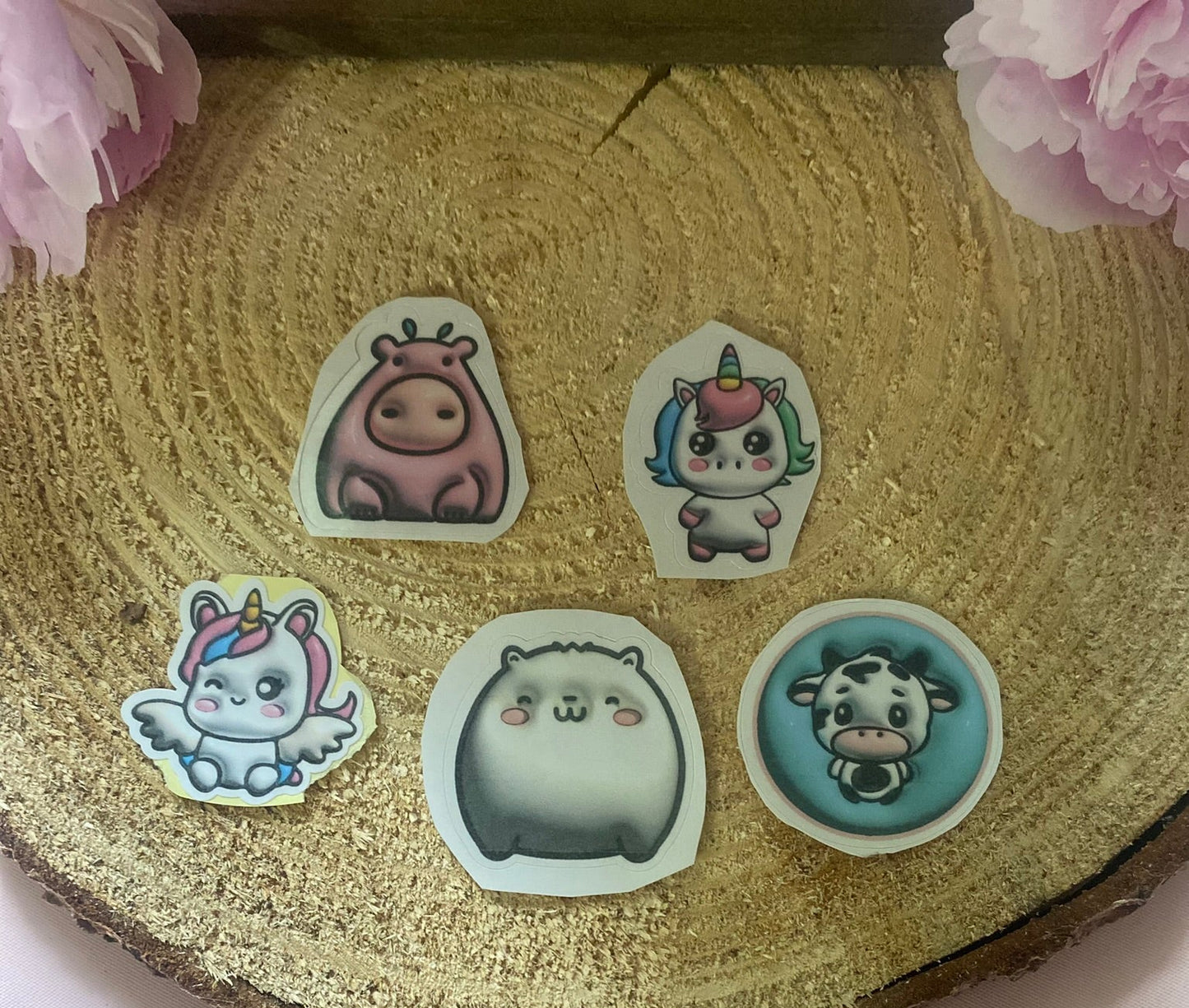 Animal friends sticker set