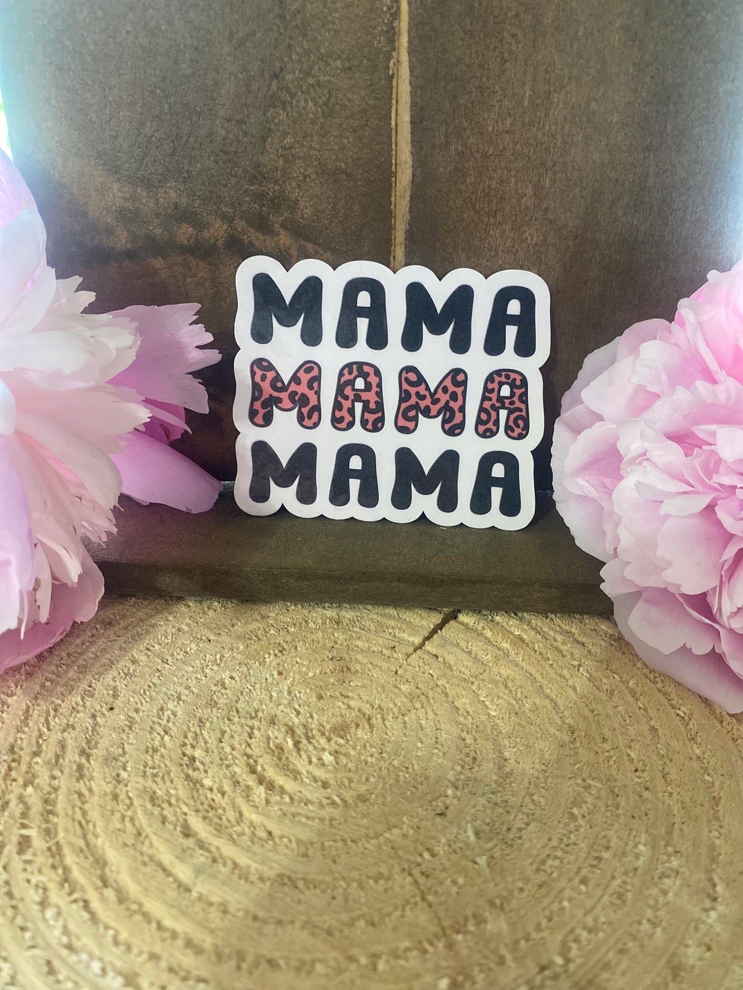 Mama Leopard sticker