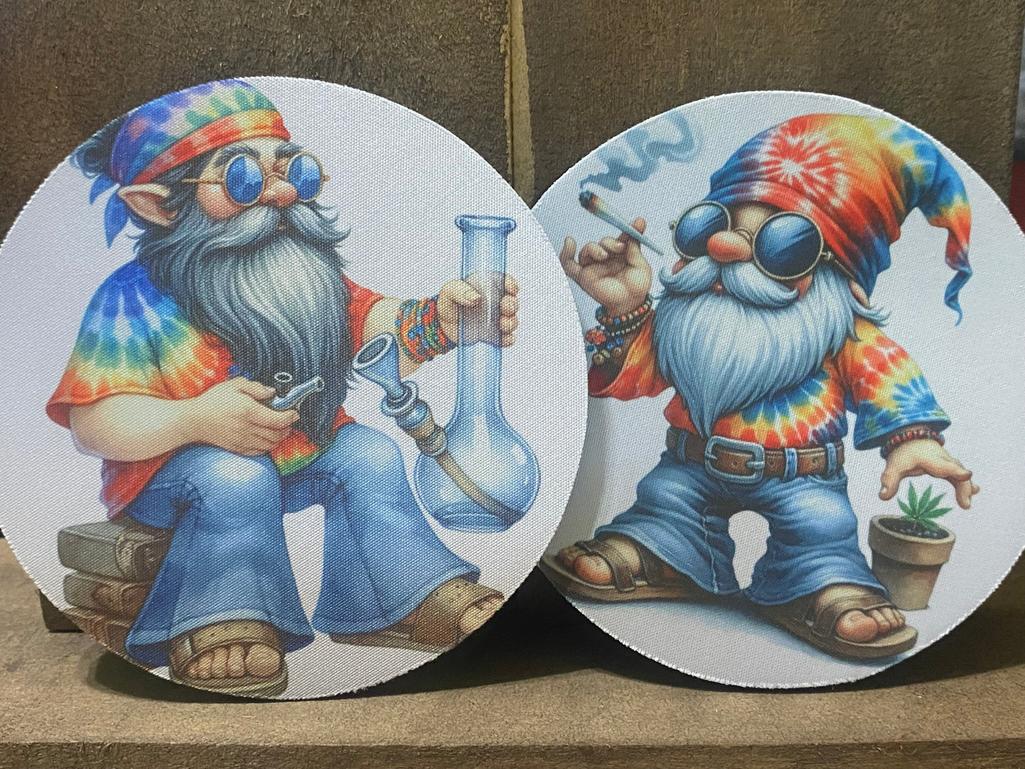 Hippie Smokes 4 inch coaster set