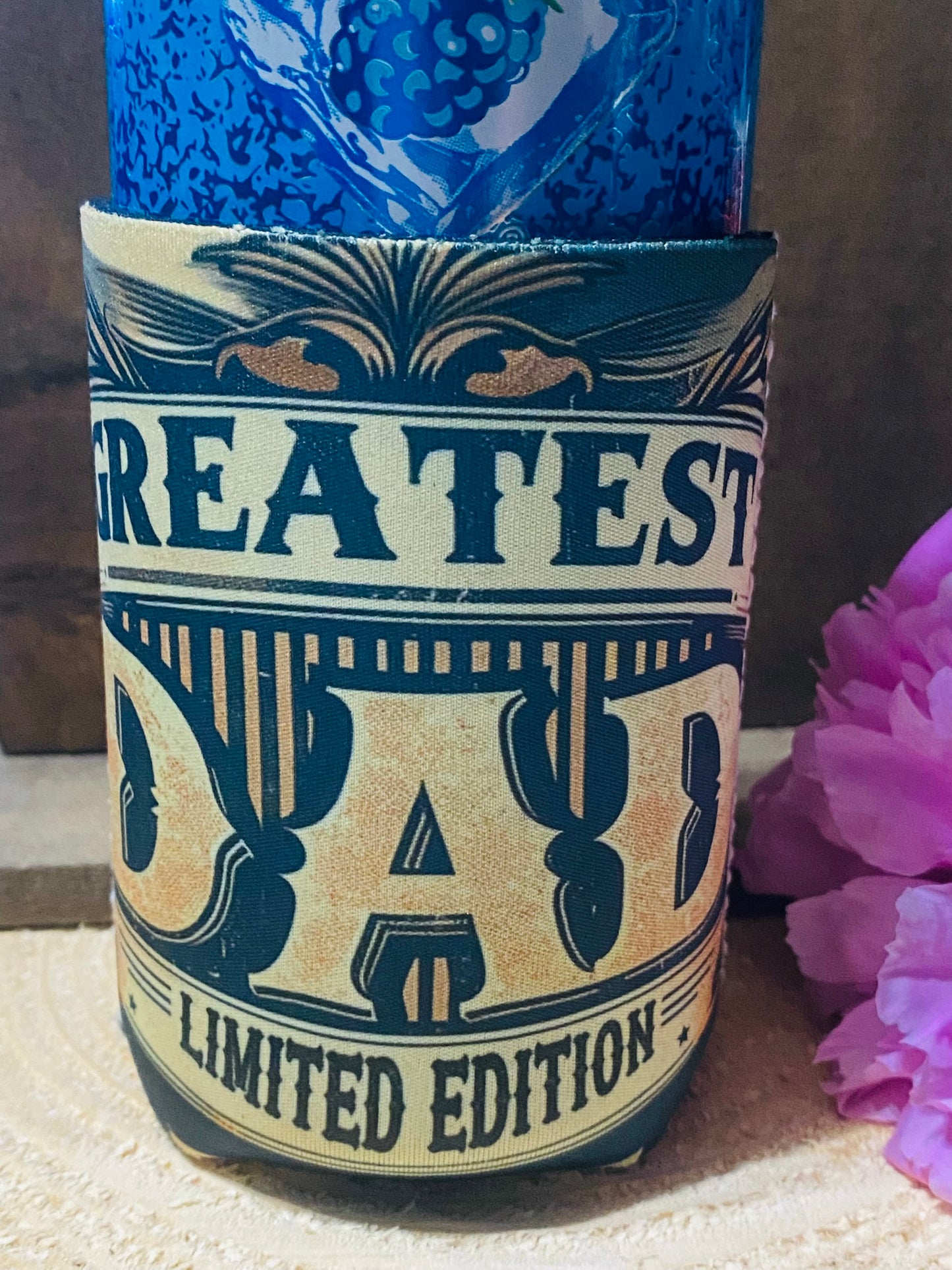 Greatest Dad Limited Edition 12oz. can koozie