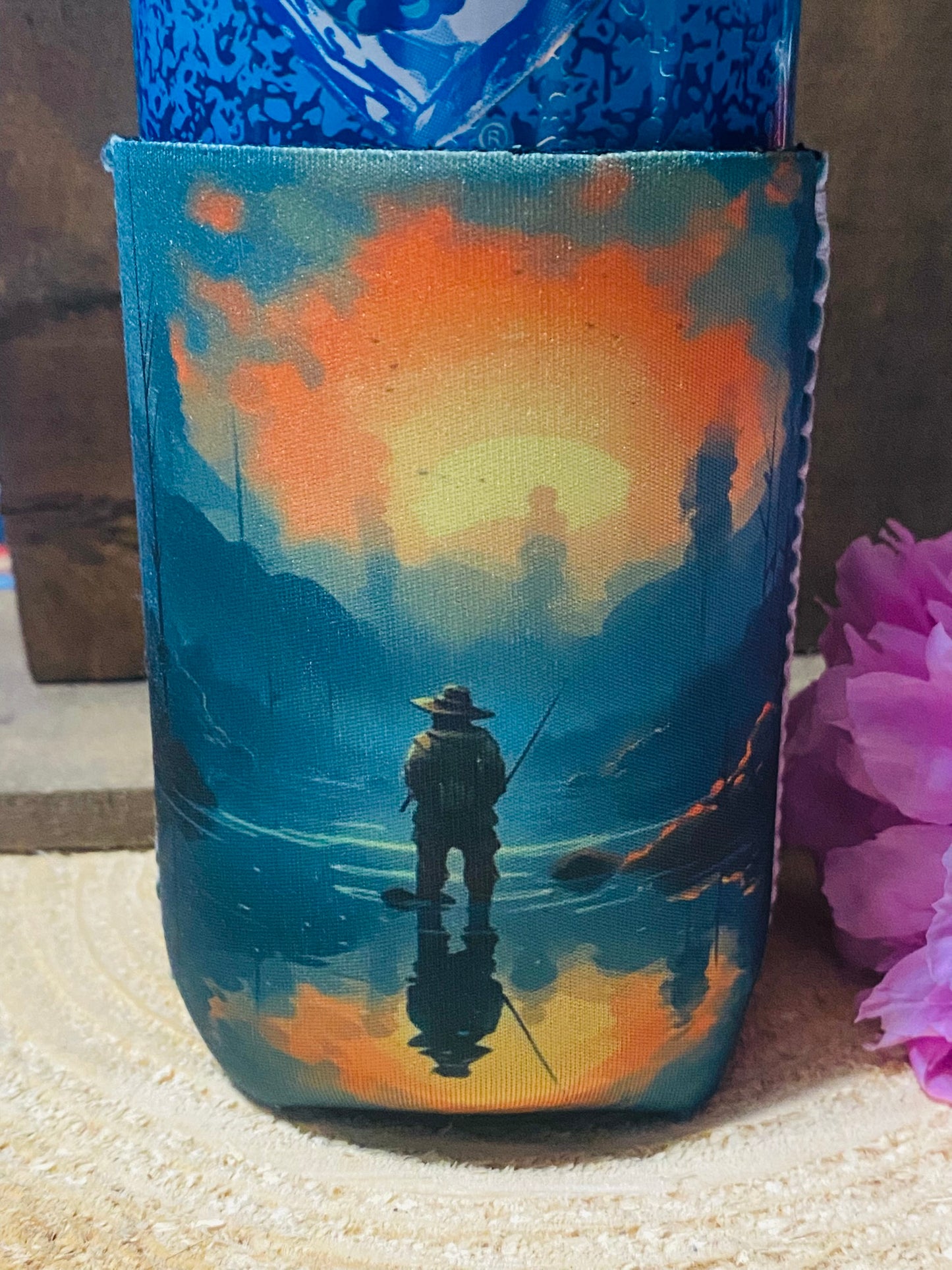 Fisherman 12 oz. can koozie