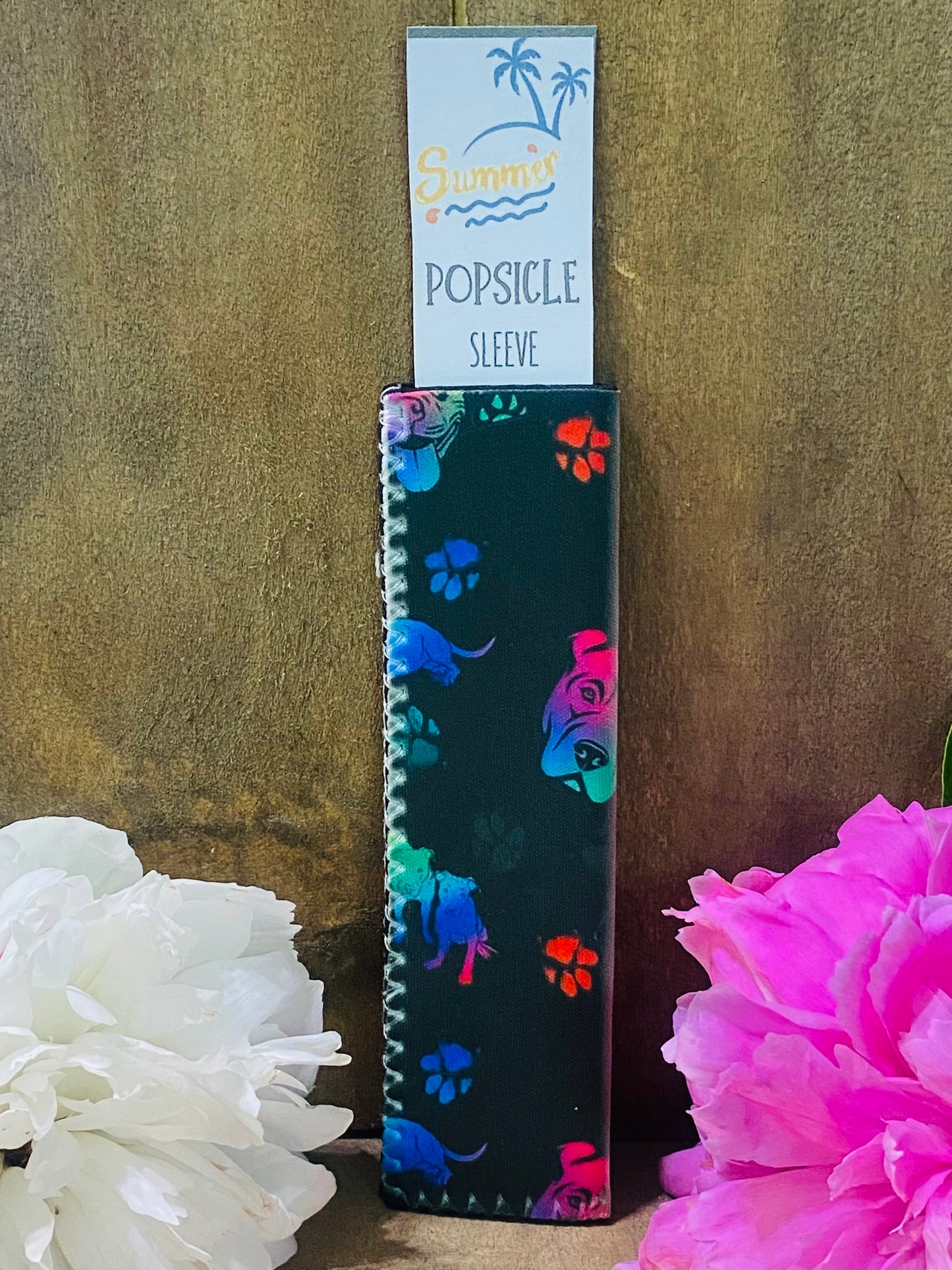 Freeze pop sleeve Neon Pitbull