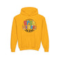 Brightly Colored Youth Hoodie for Back to School, Grade Celebration, Fun Gift for Students, Cozy Sweatshirt