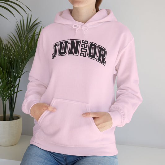 Junior 2026 Sweatshirt, Unisex Graduation Hoodie, Gift for Graduates, Casual College Apparel, Trendy Class of 2026 Hoodie