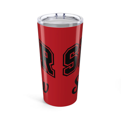 Personalized Graduation Tumbler 20oz, Custom Travel Mug for Graduates, Class of 2026 Drinkware, Red Graduation Gift, Insulated Coffee Cup
