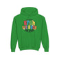 Brightly Colored Youth Hoodie for Back to School, Grade Celebration, Fun Gift for Students, Cozy Sweatshirt