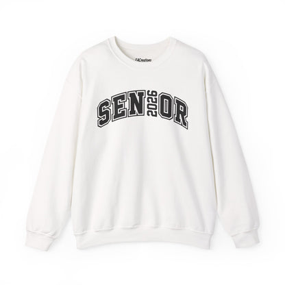 2026 Senior Crewneck Sweatshirt, Unisex Graduation Sweatshirt, Class of 2026 Sweatshirt, Senior Year Apparel, Comfy Graduation Gift