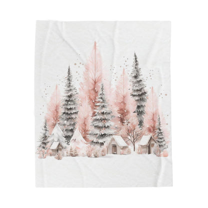 Winter Wonderland Velveteen Plush Blanket | Cozy Throw for Home Decor, Gift for Holidays, Snuggle Up in Style, Soft Blanket for Kids, [...]