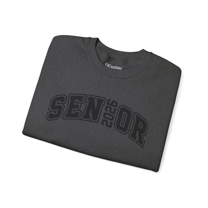 2026 Senior Crewneck Sweatshirt, Unisex Graduation Sweatshirt, Class of 2026 Sweatshirt, Senior Year Apparel, Comfy Graduation Gift