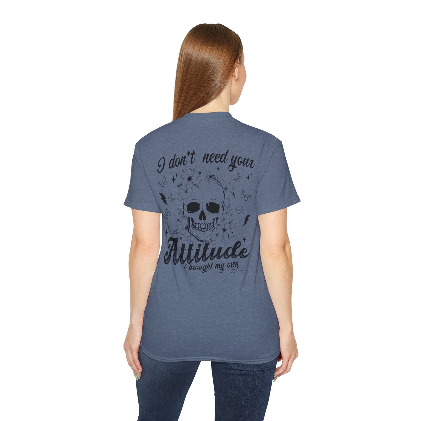 Stylish Attitude Tee with Skull Design, Perfect Gift for Friends, Great for Casual Outings, Attitude T-Shirt, Unisex Graphic Tee, [...]