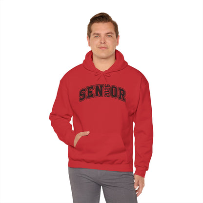Senior Year 2026 Hoodie, Unisex Sweatshirt for Graduates, Custom Graduation Gift, School Spirit Wear, Cozy Outfit for Celebrations