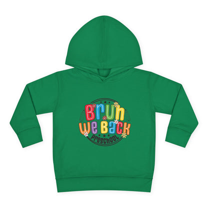 Colorful Preschool Hoodie with "Brun We Back" Design - Toddler Pullover Fleece, Kids Winter Wear, Back to School, Gift for Little [...]
