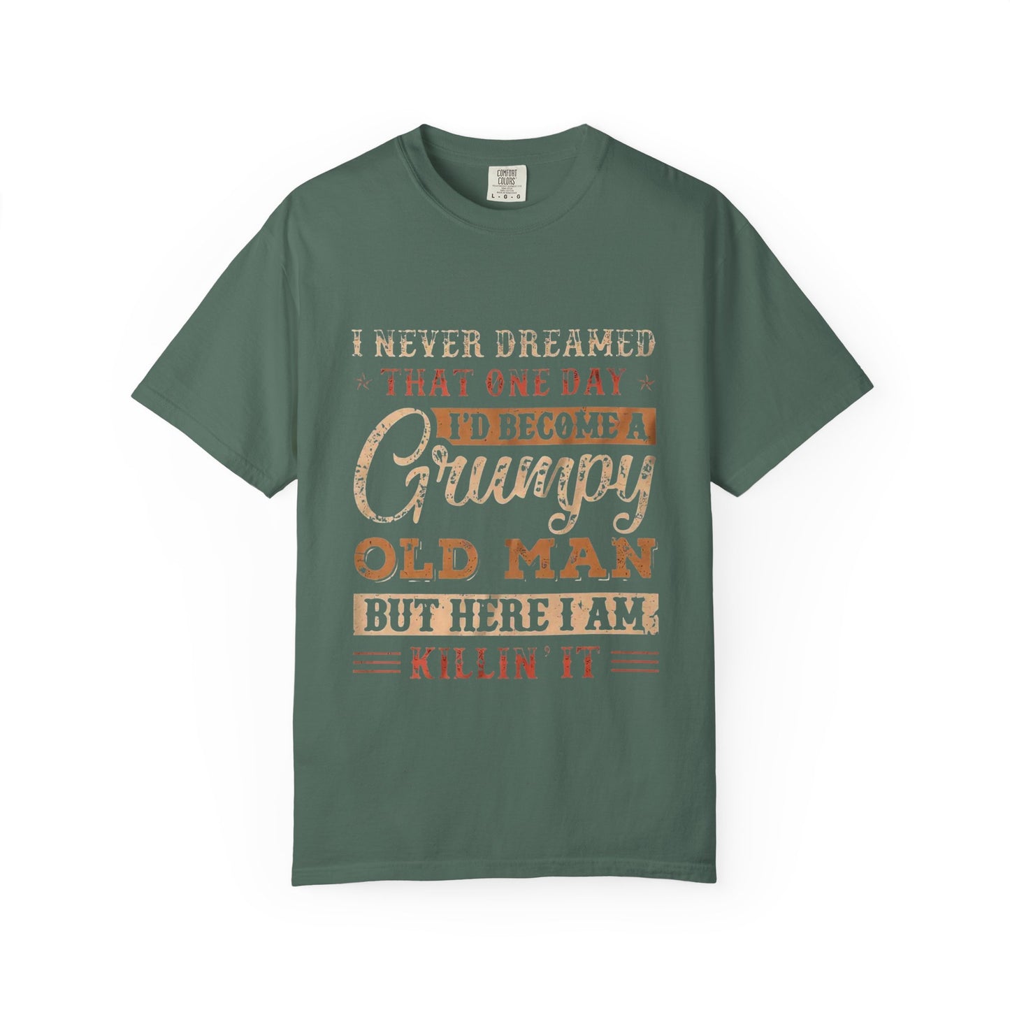 Grumpy Old Man T-Shirt - Funny Gift, Casual Wear, Father's Day, Birthday, Humor Tee