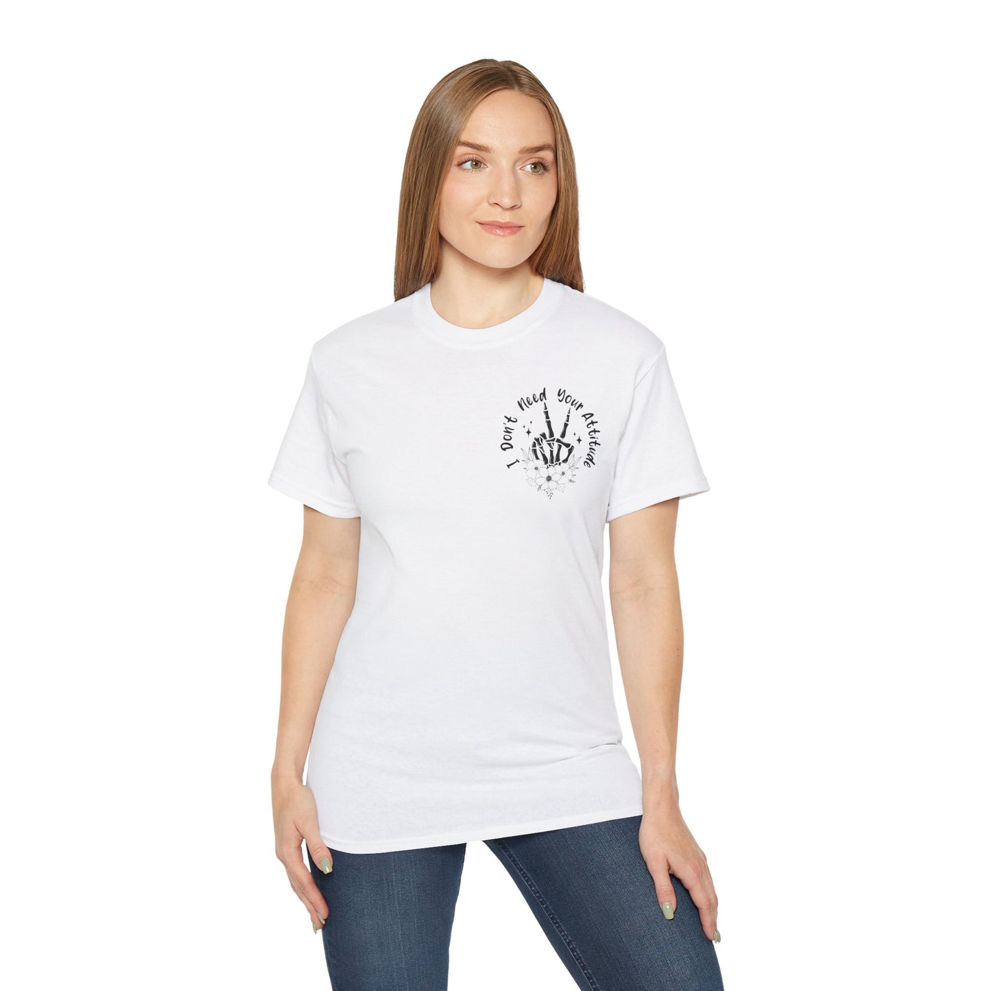 Stylish Attitude Tee with Skull Design, Perfect Gift for Friends, Great for Casual Outings, Attitude T-Shirt, Unisex Graphic Tee, [...]