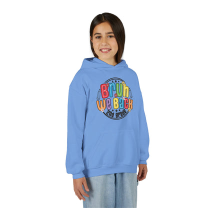 Brightly Colored Youth Hoodie for Back to School, Grade Celebration, Fun Gift for Students, Cozy Sweatshirt