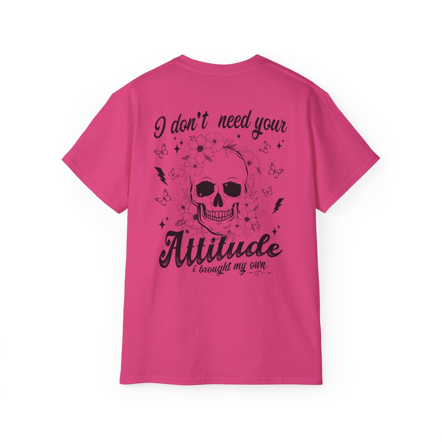 Stylish Attitude Tee with Skull Design, Perfect Gift for Friends, Great for Casual Outings, Attitude T-Shirt, Unisex Graphic Tee, [...]
