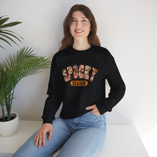 Spooky Season Crewneck Sweatshirt, Halloween Apparel, Cozy Unisex Sweatshirt, Fall Fashion, Halloween Gift