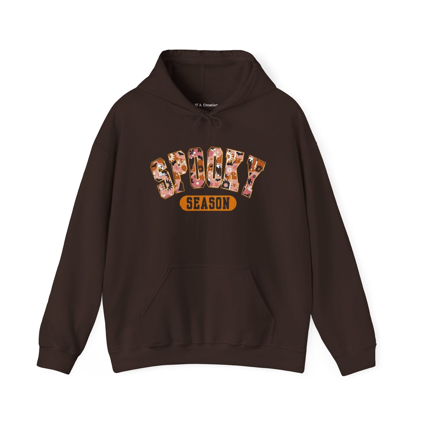 Spooky Season Unisex Hooded Sweatshirt, Casual Wear, Gifts for Athletes, Cozy Streetwear, Sports Lover Apparel, Fall Fashion