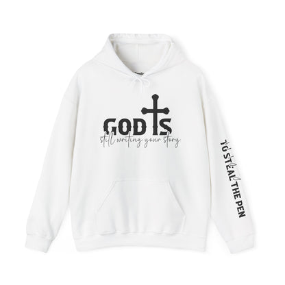 Inspirational Christian Hoodie, Cozy Sweatshirt, God’s Story Apparel, Faith-Based Gift, Unisex Warm Layer
