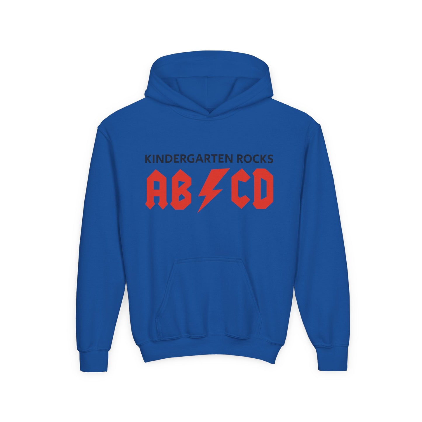 Kindergarten Rocks ABCD Youth Heavy Blend Hooded Sweatshirt
