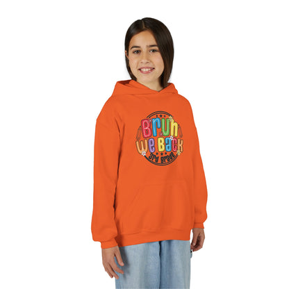 Colorful Youth Hoodie - 3rd Grade "Bruin We Back" Sweatshirt for Kids, Perfect for Back to School, Gift, Everyday Wear, Fun Style, [...]