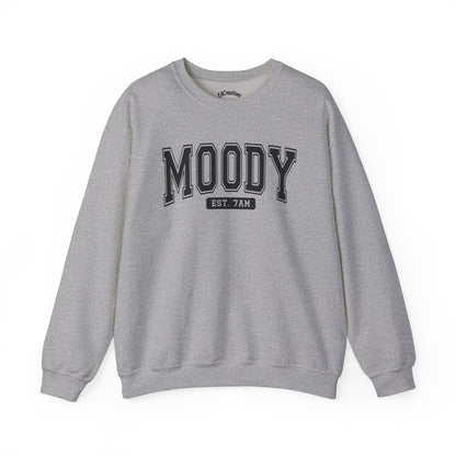 Moody Crewneck Sweatshirt for Every Mood, Cozy Layer for Fall, Gift for Friends, Casual Style, Unisex Fashion