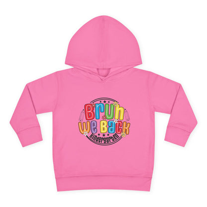 Bright Kindergarten Hoodie for Toddlers, Cute Fleece Pullover, Back to School Gift, Fun Kids Hoodie, Toddler School Apparel