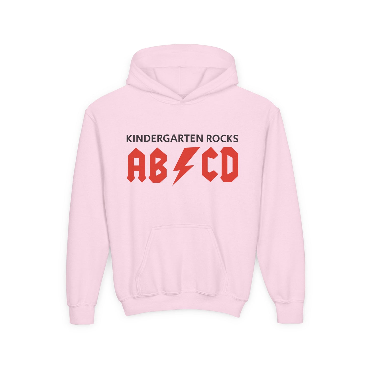 Kindergarten Rocks ABCD Youth Heavy Blend Hooded Sweatshirt