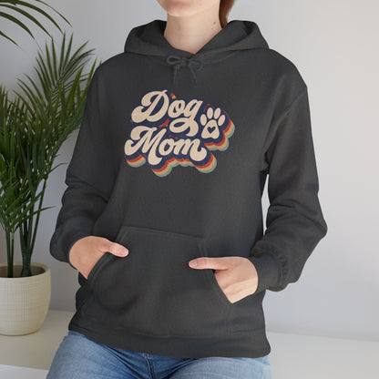 Dog Mom Hoodie - Cozy Sweatshirt for Dog Lovers, Gift for Pet Owners, Casual Wear, Birthday Present, Animal Lover Apparel