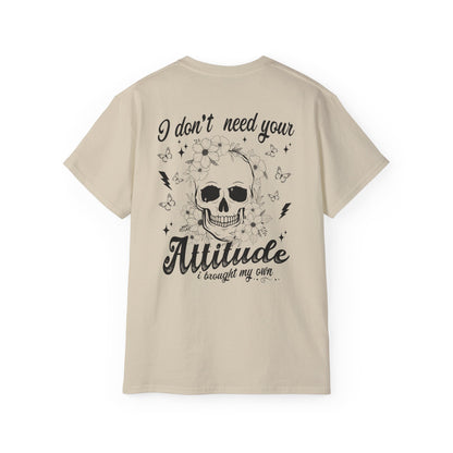 Stylish Attitude Tee with Skull Design, Perfect Gift for Friends, Great for Casual Outings, Attitude T-Shirt, Unisex Graphic Tee, [...]
