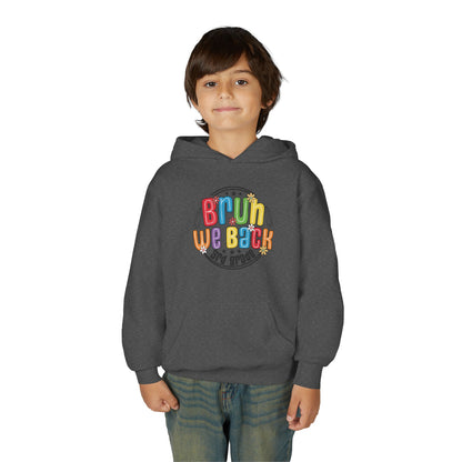 Colorful Youth Hoodie - 3rd Grade "Bruin We Back" Sweatshirt for Kids, Perfect for Back to School, Gift, Everyday Wear, Fun Style, [...]
