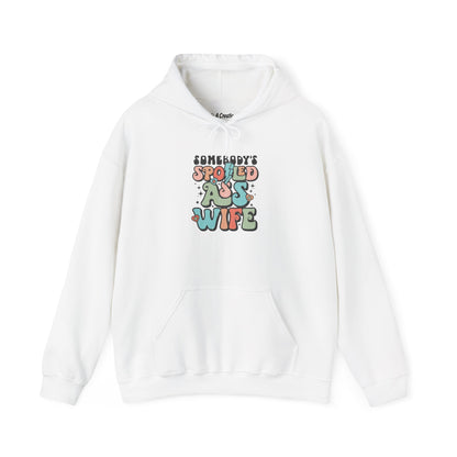 Somebody's Spoiled Wife Hoodie, Fun and Cozy Sweatshirt, Perfect Gift for Wives, Casual Wear, Anniversary, Birthday Gift