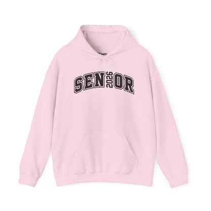 Senior Year 2026 Hoodie, Unisex Sweatshirt for Graduates, Custom Graduation Gift, School Spirit Wear, Cozy Outfit for Celebrations