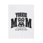 Yorkie Mom Velveteen Plush Blanket, Cozy Pet Blanket, Dog Lover Gift, Warm Home Decor, Mother's Day Gift, Custom Yorkie Gifts