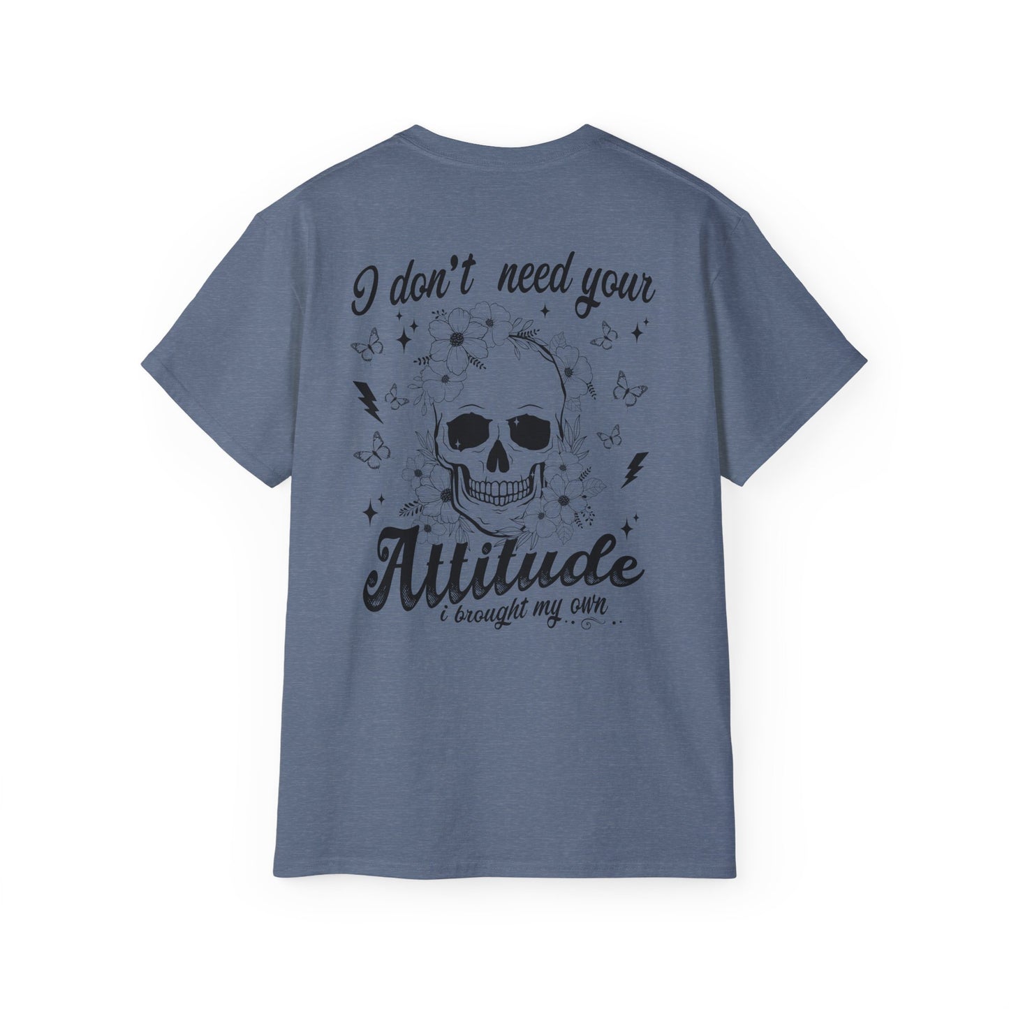 Stylish Attitude Tee with Skull Design, Perfect Gift for Friends, Great for Casual Outings, Attitude T-Shirt, Unisex Graphic Tee, [...]