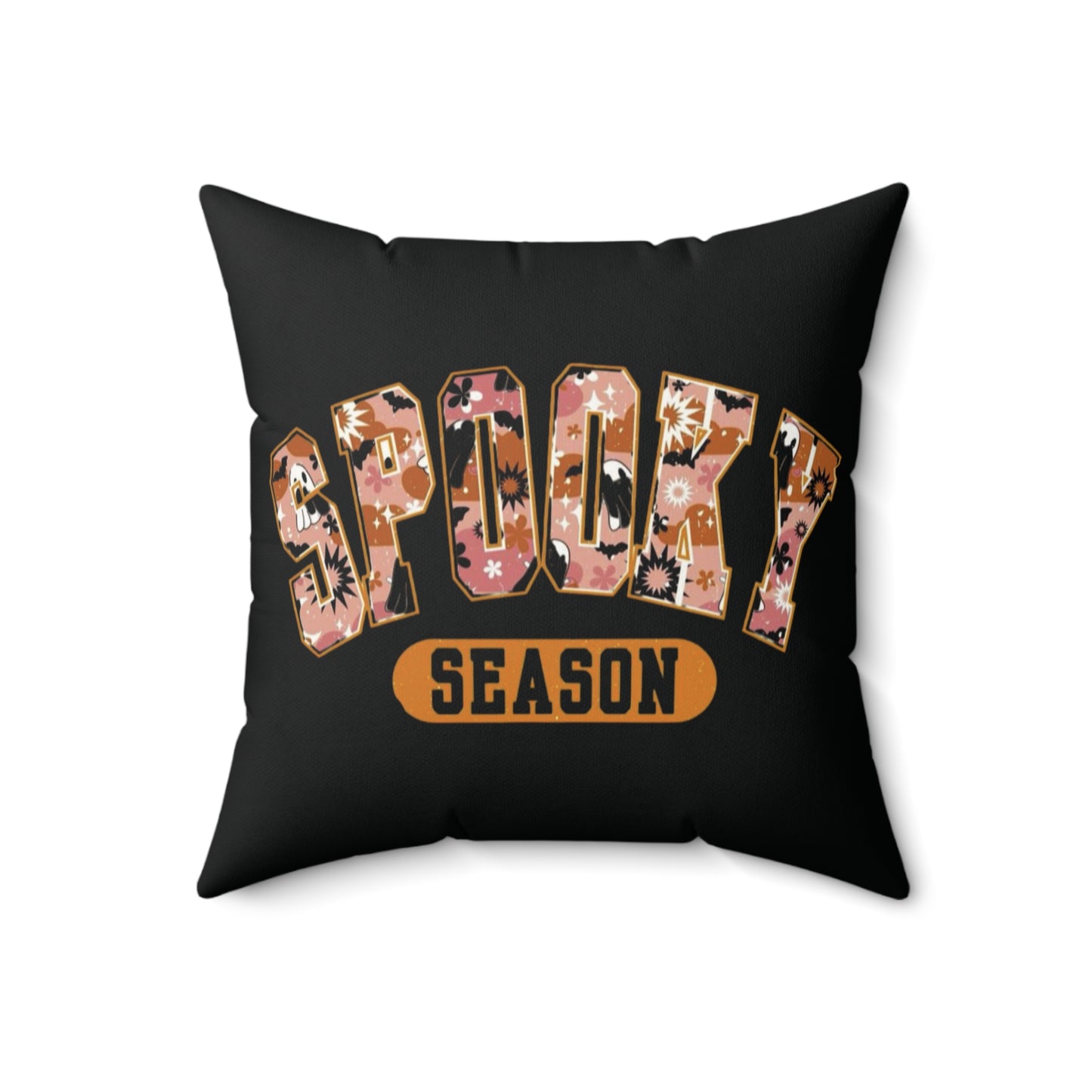 Halloween Decorative Pillow, Spooky Season Cushion, Fall Home Decor, Seasonal Throw Pillow, Autumn Vibes, Cozy Living Room Accent